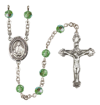 Sterling Silver 6mm Saint Maria Bertilla Boscardin  Engraved Catholic Rosaries