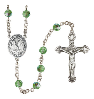 Sterling Silver 6mm Saint Mary Magdalene of Canossa  Engraved Catholic Rosaries