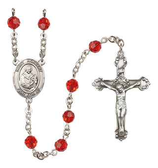 Sterling Silver 6mm Saint Norbert of Xanten  Engraved Catholic Rosaries