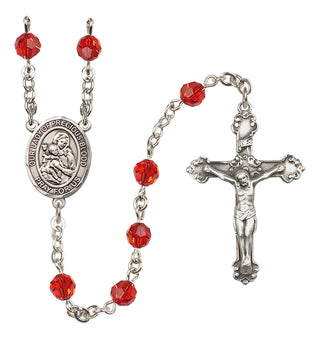 Sterling Silver 6mm Our Lady of the Precious Blood  Engraved Catholic Rosaries