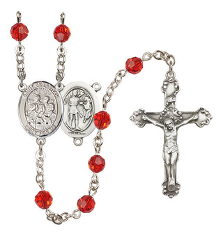 Sterling Silver 6mm Saint Sebastian / Choir Rosary