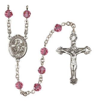 Sterling Silver 6mm Lord Is My Shepherd  Engraved Catholic Rosaries