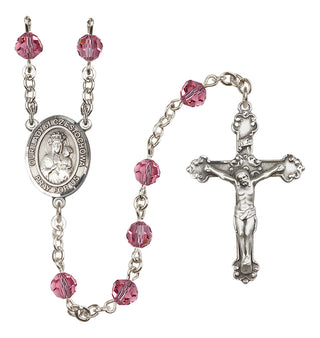 Sterling Silver 6mm Our Lady of Czestochowa Rosary