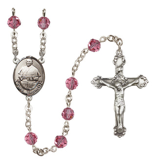Sterling Silver 6mm Pope Francis Rosary