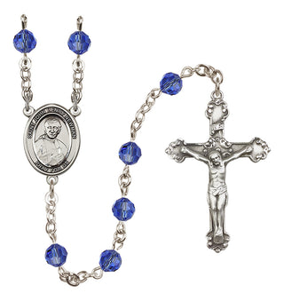 Sterling Silver 6mm Blessed John Henry Newman  Engraved Catholic Rosaries