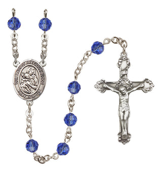 Sterling Silver 6mm Our Lady of the Precious Blood  Engraved Catholic Rosaries