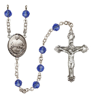 Sterling Silver 6mm Pope Francis Rosary