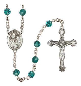 Sterling Silver 6mm Saint Margaret Mary Alacoque  Engraved Catholic Rosaries