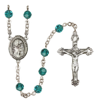 Sterling Silver 6mm San Juan de la Cruz  Engraved Catholic Rosaries