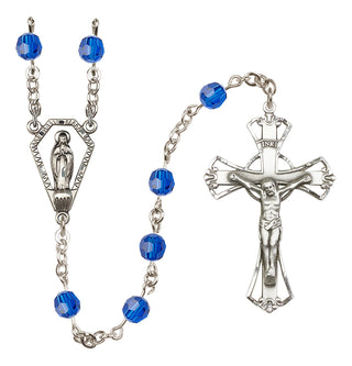 Sterling Silver 6mm Miraculous Rosary