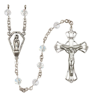Sterling Silver 6mm Miraculous Rosary