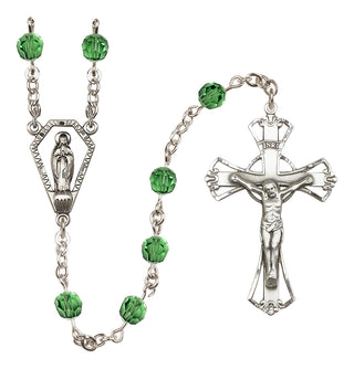 Sterling Silver 6mm Miraculous Rosary