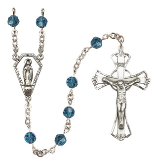 Sterling Silver 6mm Miraculous Rosary