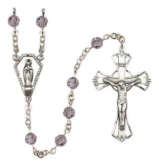 Sterling Silver 6mm Miraculous Rosary