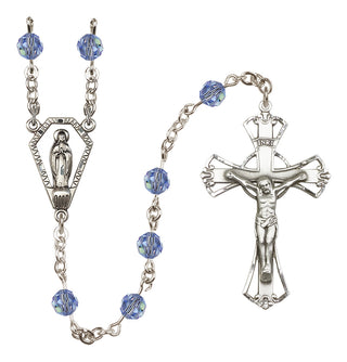 Sterling Silver 6mm Miraculous Rosary