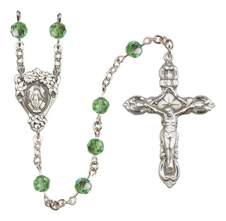 Sterling Silver 6mm Miraculous Rosary