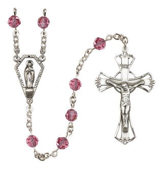 Sterling Silver 6mm Miraculous Rosary