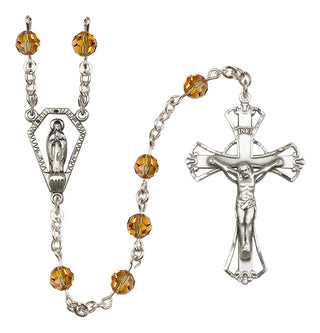 Sterling Silver 6mm Miraculous Rosary