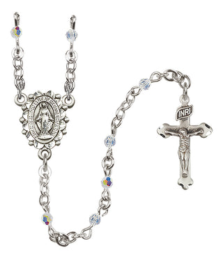Sterling Silver 3mm Miraculous Rosary