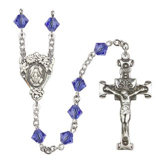 Sterling Silver 6mm Miraculous Rosary