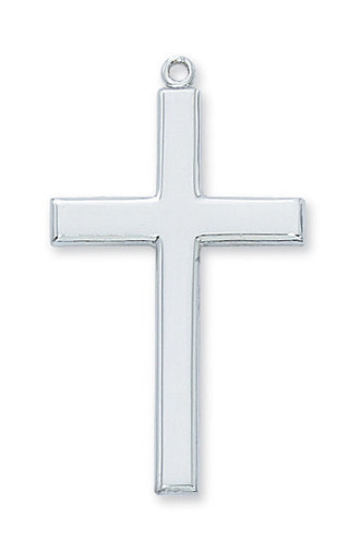 Rhodium Cross Pendant