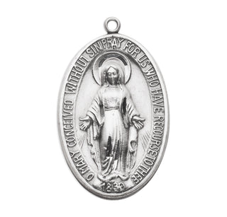 Sterling Silver Miraculous Medal