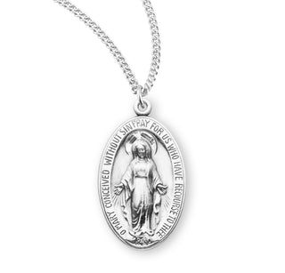 Sterling Silver Miraculous Medal 71