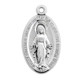 Sterling Silver Miraculous Medal