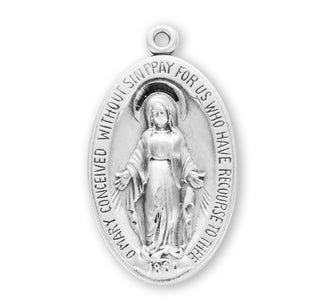 Sterling Silver Miraculous Medal