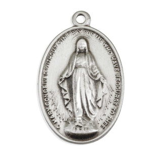 Sterling Silver Miraculous Medal