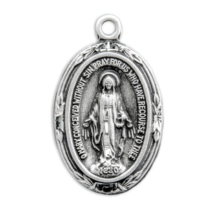 Sterling Silver Miraculous Medal