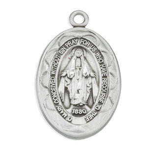 Sterling Silver Miraculous Medal