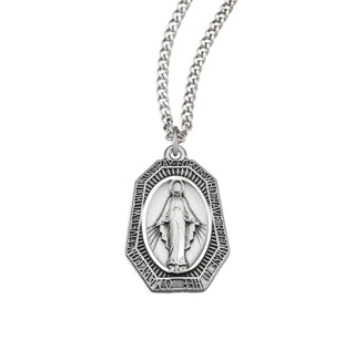 Sterling Silver Miraculous Medal 87