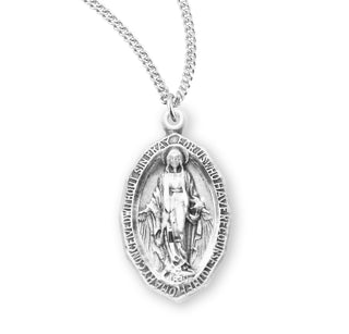 Sterling Silver Miraculous Medal 91