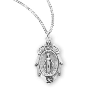 Sterling Silver Miraculous Medal 92