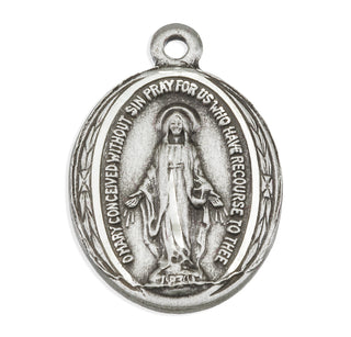 Sterling Silver Miraculous Medal