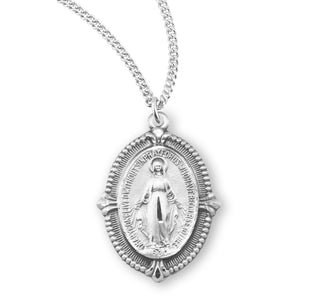 Sterling Silver Miraculous Medal 98
