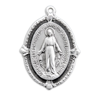 Sterling Silver Miraculous Medal