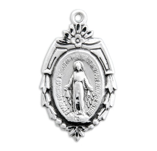 Sterling Silver Miraculous Medal