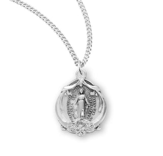 Sterling Silver Miraculous Medal 108