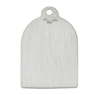 13/16-inch Sterling Silver Medal of Christ with 18-inch Chain