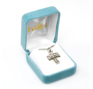 Sterling Silver 4-Way Medal