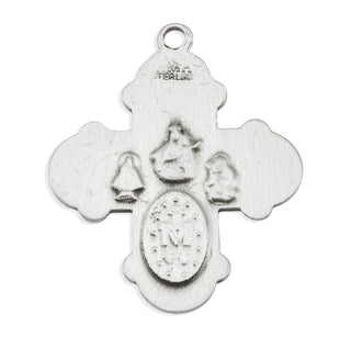 Sterling Silver 4-Way Medal