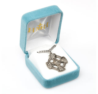 Sterling Silver 4-Way Medal