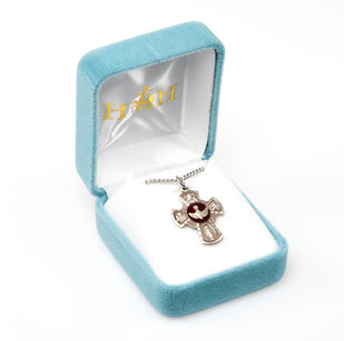 Sterling Silver 4-Way Medal