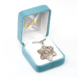 Sterling Silver 7-Way Medal