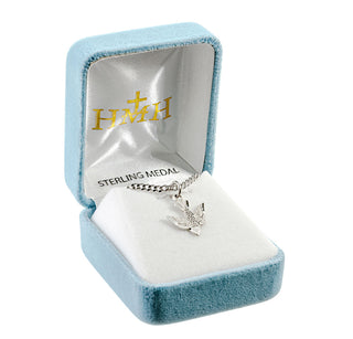 Holy Spirit Sterling Silver Medal