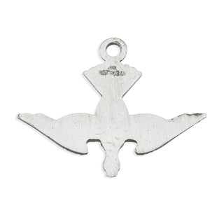 13/16-inch Sterling Silver Holy Spirit Medal with 20-inch Chain