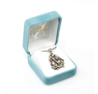 Sterling Silver Saint Michael Medal on a 24-inch Chain