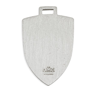 Sterling Silver Shield Shaped St. Michael Medal